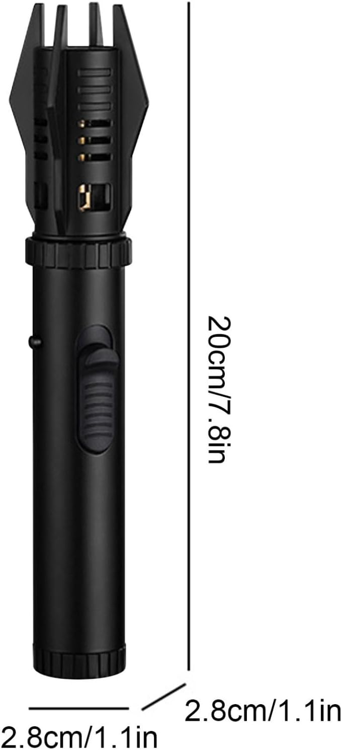 Avelena | TurboFlamme Sturmfeuerzeug | Winddicht & Einstellbare Flamme | Outdoor & Grillanzünder