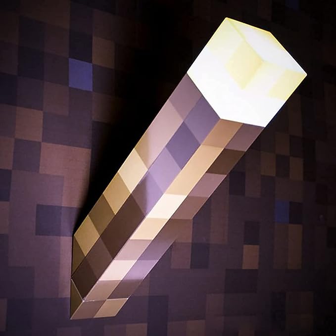 Avelena | Spielzeuglampe Minecraft-Lichttaschenlampe für dein Zuhause