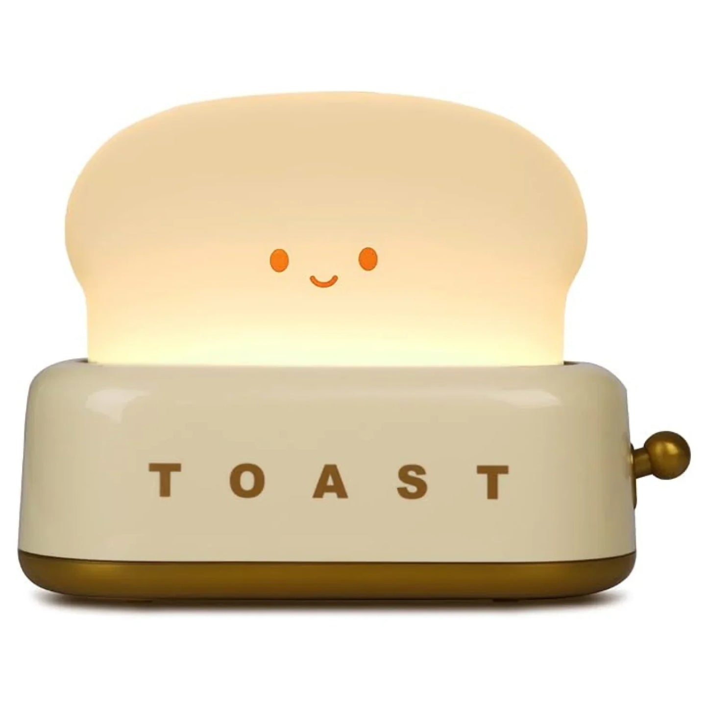 Avelena | Schattige Nachttischlampe – Kawaii Toast LED-Lampe für Gemütliche Beleuchtung