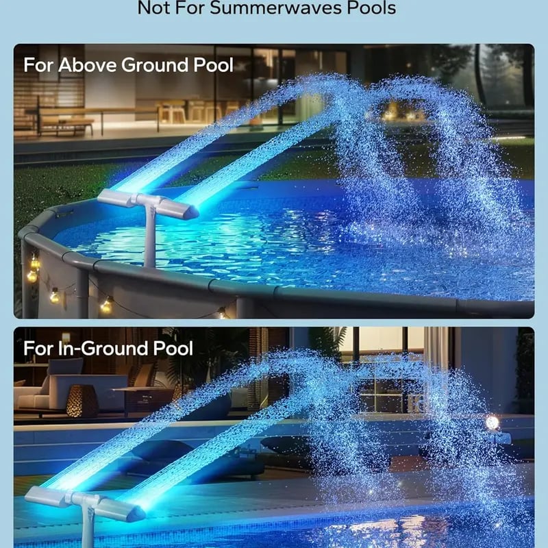 Avelena | SunSpray – Der leuchtende Wasserbogen für Ihren Sommertraum