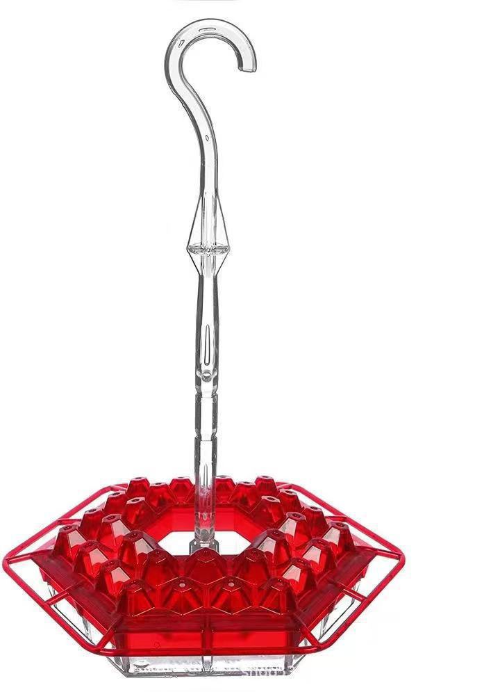 Avelena | Ants Resistant Hummingbird Feeder | 30 Feeding Openings, UV Resistant & Ideal for Outdoor Bird Watching