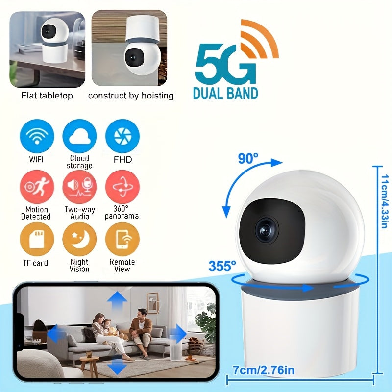 Avelena | WatchGuard | Innenraum-Wi-Fi-Kamera mit automatischer Tonverfolgung