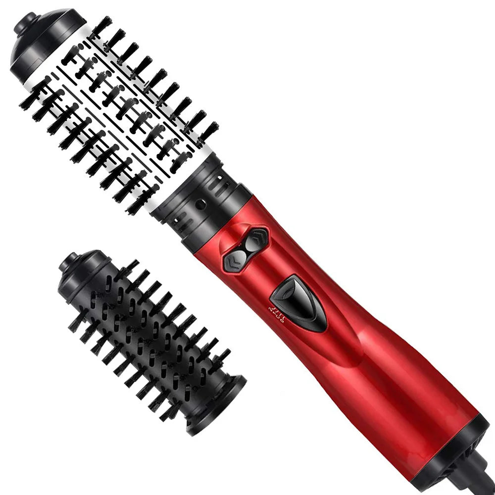Avelena | 3-in-1 Rotierender Haartrockner und Styler mit einstellbarer Temperatur für mühelose Locken und Wellen