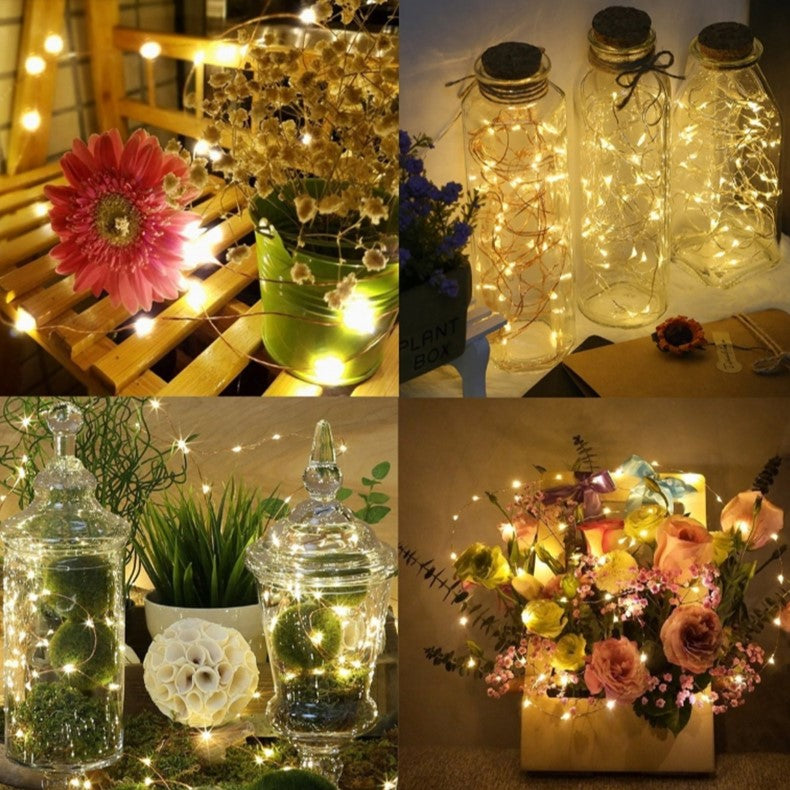 Avelena | Royelux Solar Lichterkette Fairy Lights - Wasserdicht Outdoor LED