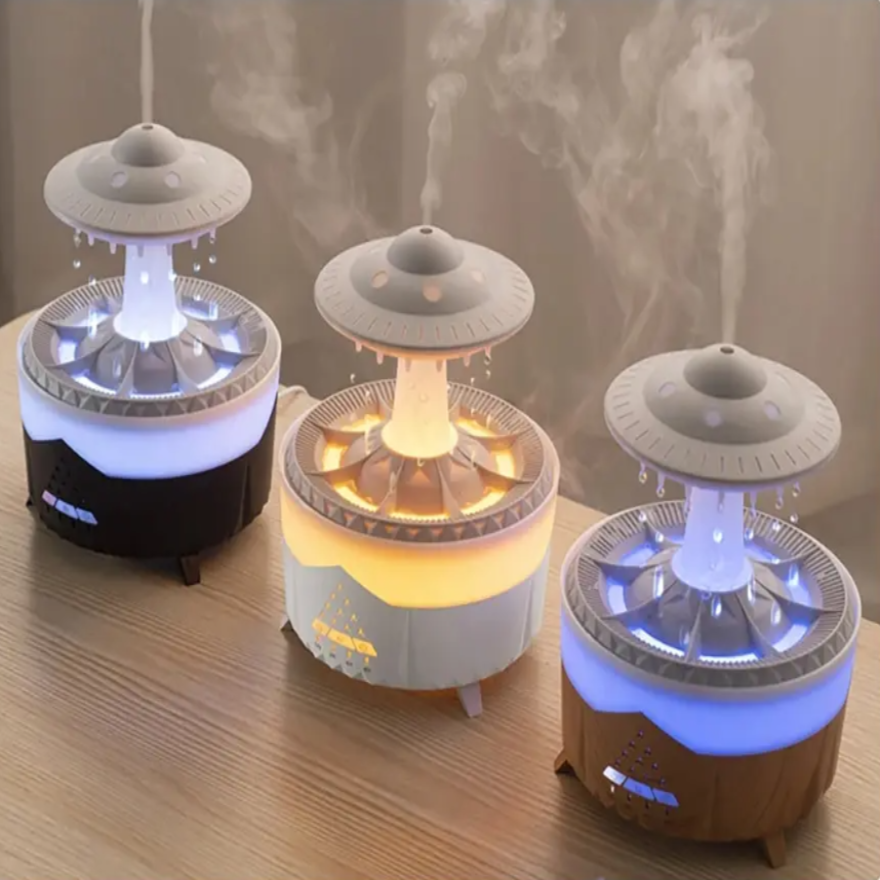 Avelena | UFO Luftbefeuchter | Ultraschall Aromatherapie Diffuser mit Fernbedienung - Grosven