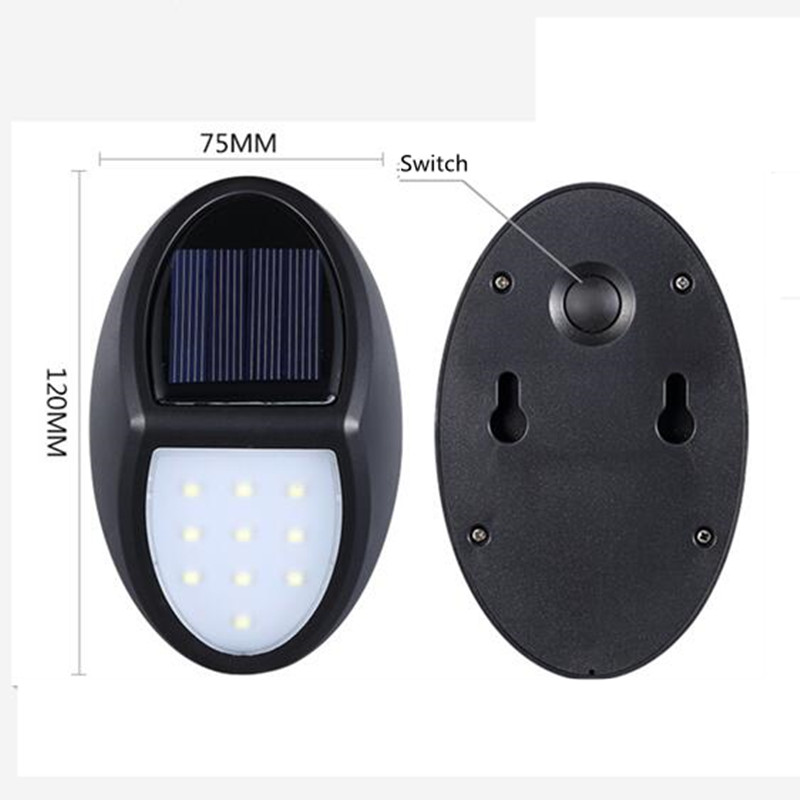 Avelena | Solar LED Wandlampe für außen – wetterfest, energiesparend und mit Bewegungsmelder