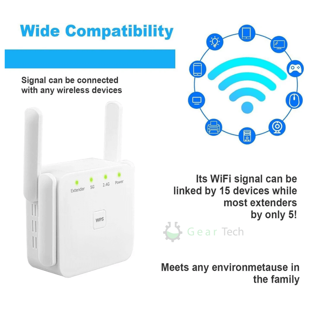 Avelena | WiFiBoost | Top WiFi Extender für schnellere, stärkere Verbindung