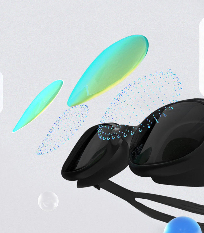 Avelena | Anti-Beschlag HD Schwimmbrille für Kurzsichtige