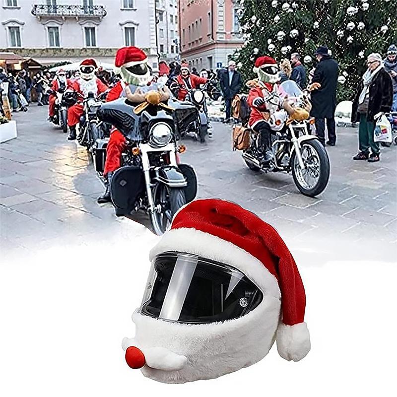 Avelena | Weihnachtsmann Motorradhelm Protektor