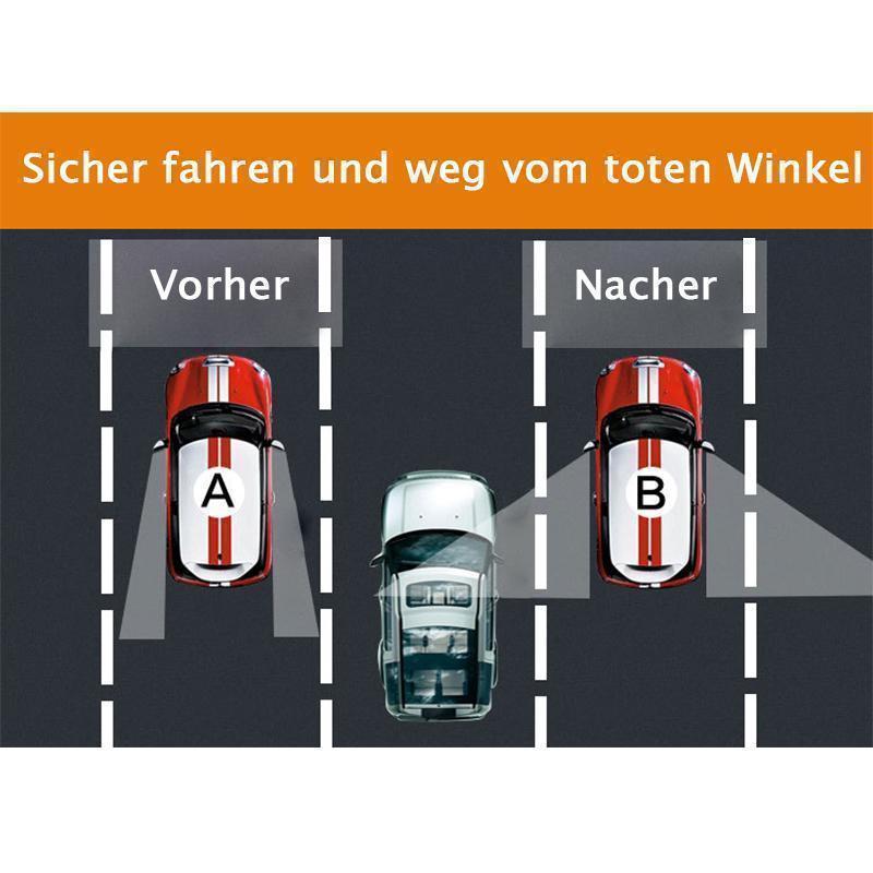 Avelena | 360° verstellbarer Auto Toter Winkel Spiegel - 50mm, 2 Stk