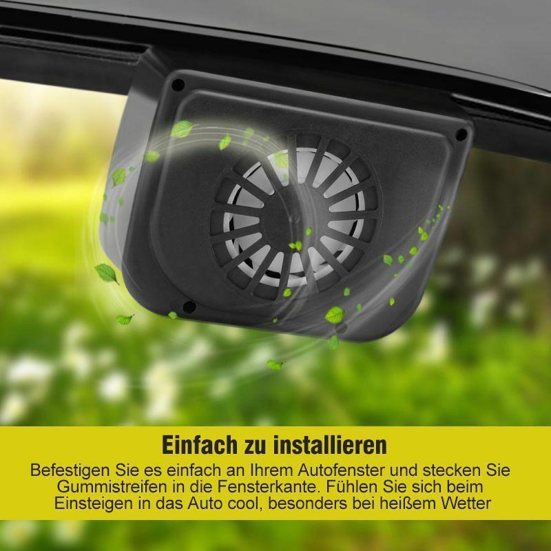 Avelena | Sonnenenergie-getriebene Ventilator für das Auto