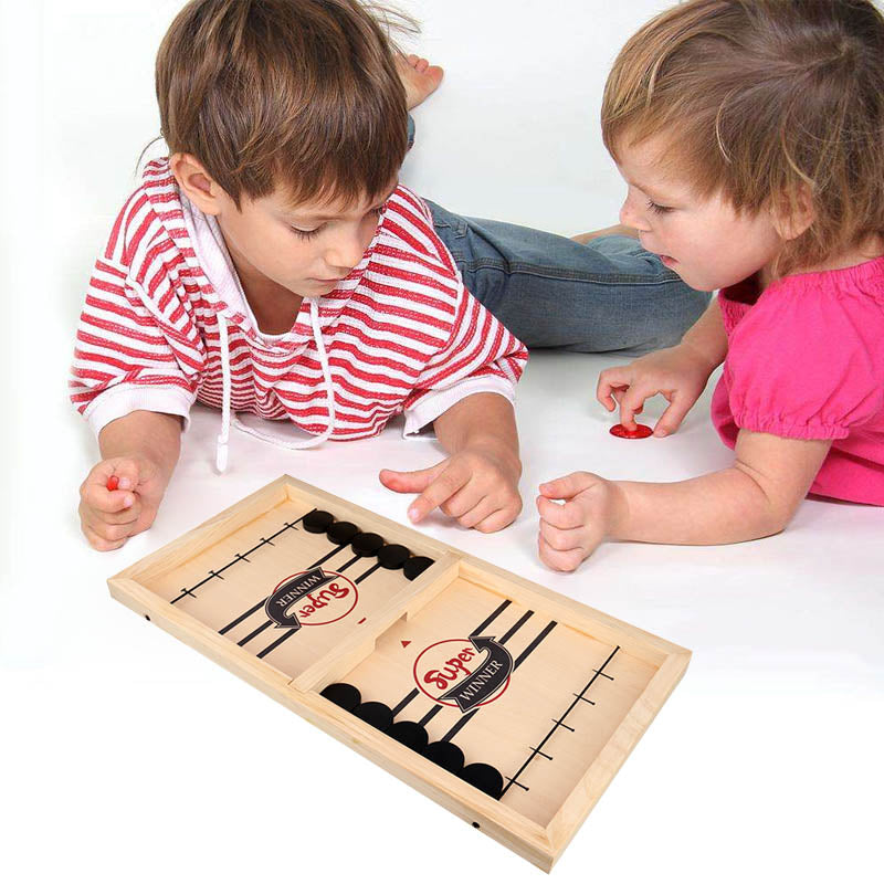 Avelena | – Wendbares Sling Puck Gesellschaftsspiel Doppelseitig für Familie