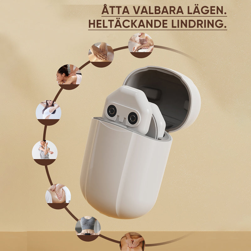 Avelena | Relaxify Tragbares Handmassagegerät | Kabellos & Kompakt | Tiefenmassage für unterwegs