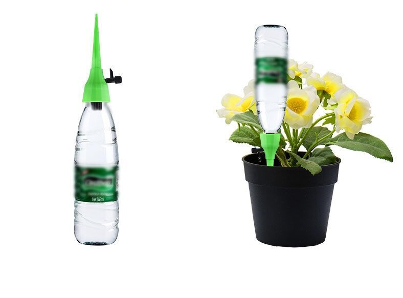 Avelena | Pflanzen Bewässerungsspitze für Flaschen – Automatische Tropfbewässerung für Gartenpflanzen