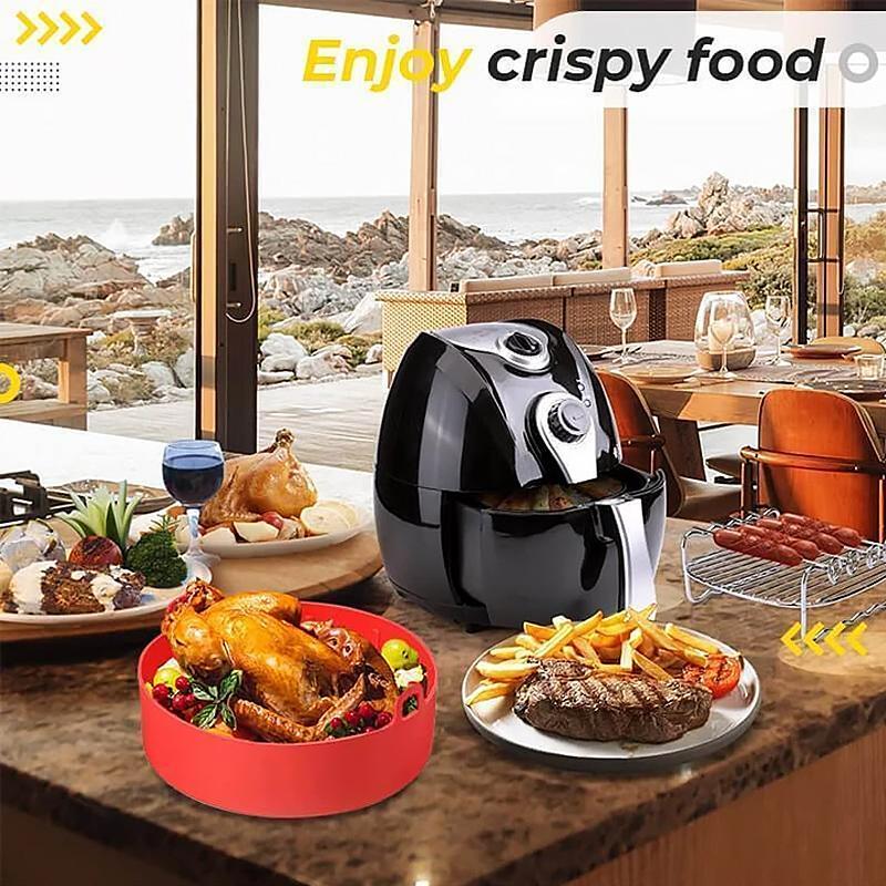 Avelena | Air Fryer Tablett Einfach zu reinigen Antihaft-Backgeschirr
