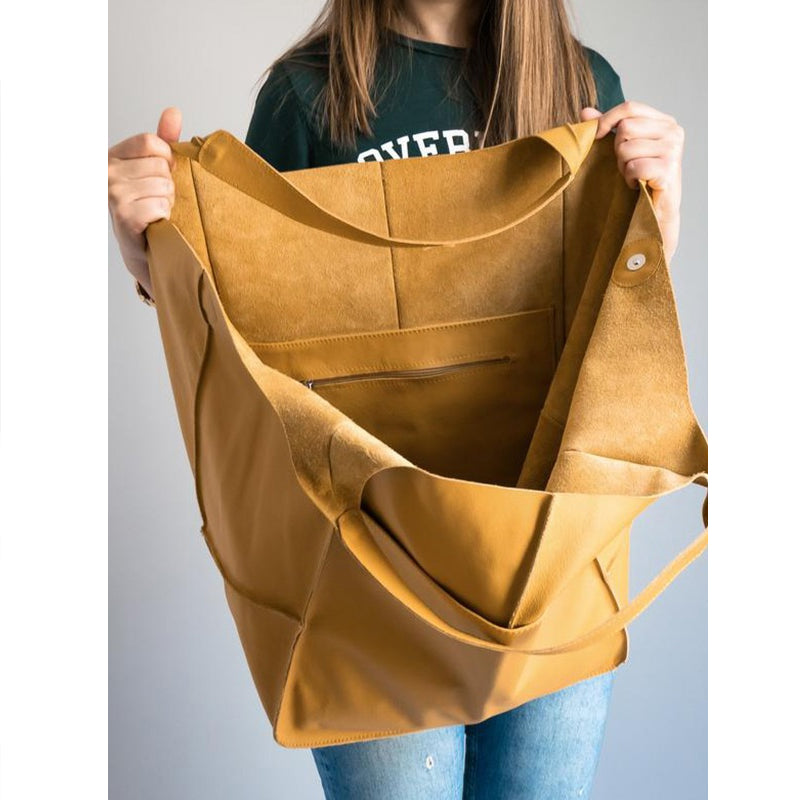 Avelena | Übergroße Weekender-Handtaschen aus Leder für Damen