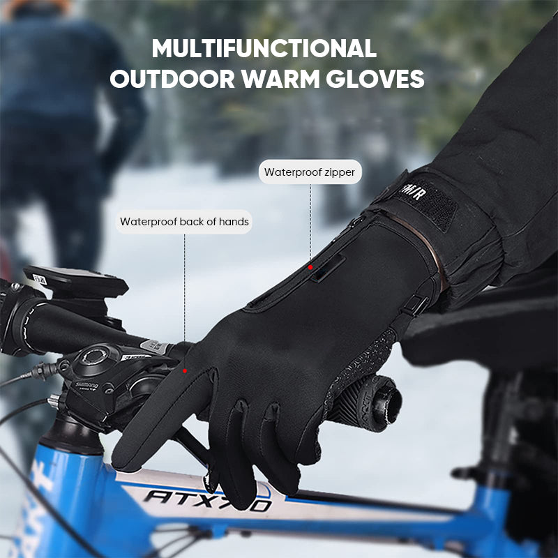 Avelena | Winter-Touchscreen winddichte Handschuhe