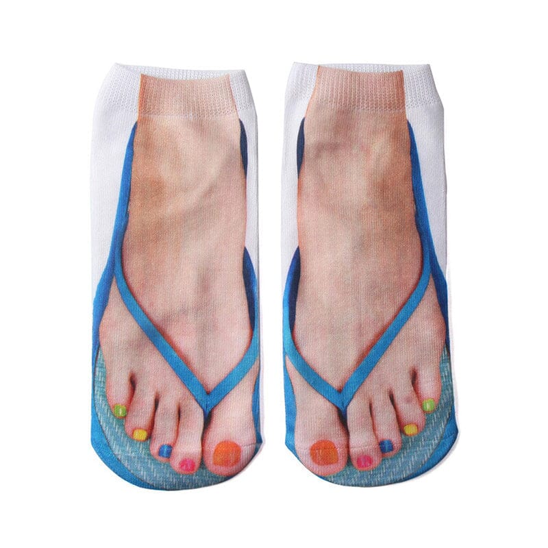 Avelena | Super bequeme Maniküre-Drucksocken