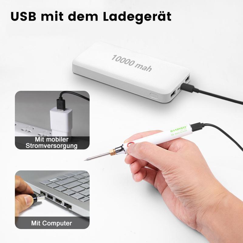 Avelena | USB tragbares elektrisches Lötkolben-Set