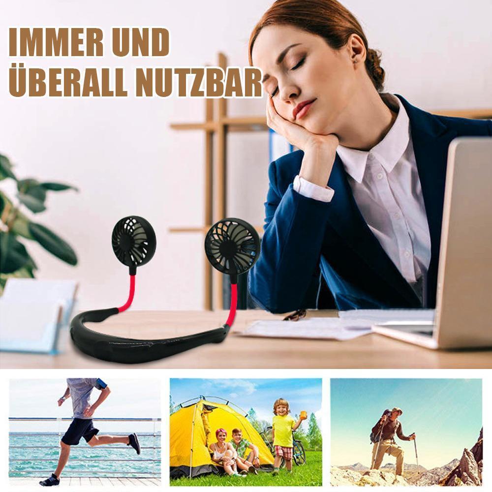 Avelena | Tragbarer zwei- Köpfe Ventilator