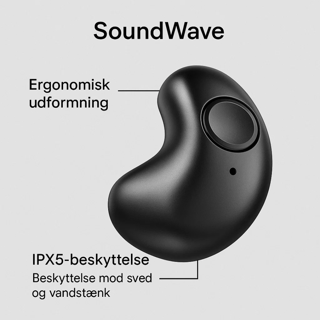 Avelena | SoundWave | Unsichtbare Kabellose Schlafkopfhörer