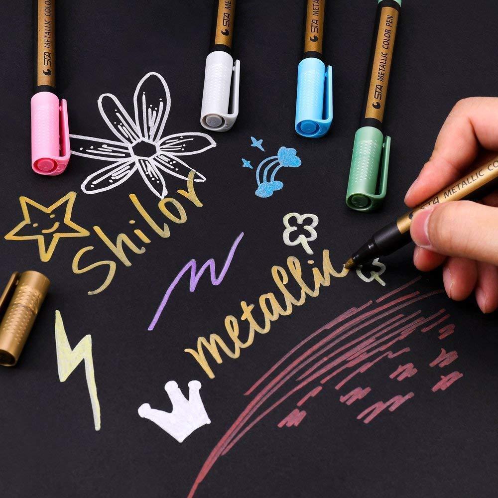 Avelena | Wasserdichte Paint Marker Stifte(Anzug mit 10 Farben)