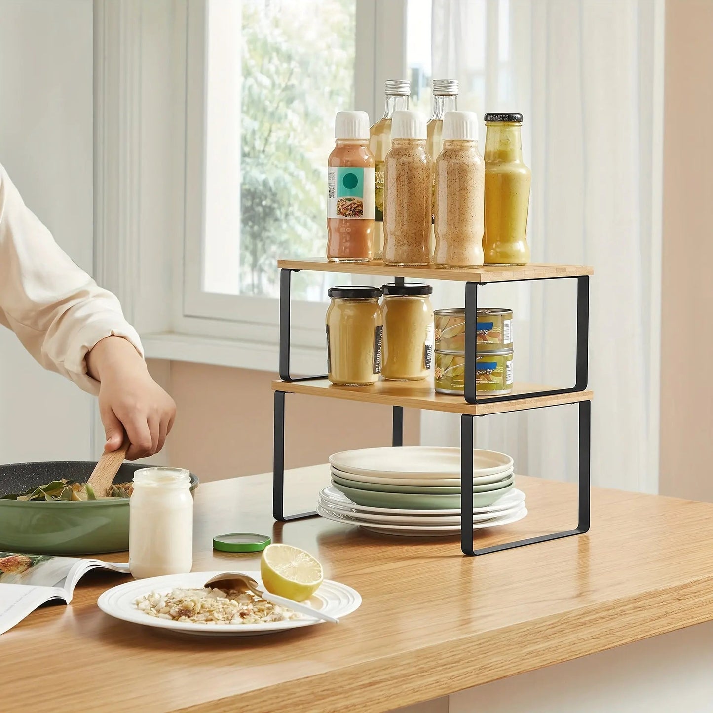 Avelena | SpiceTidy - 2-Pack Küchenregale