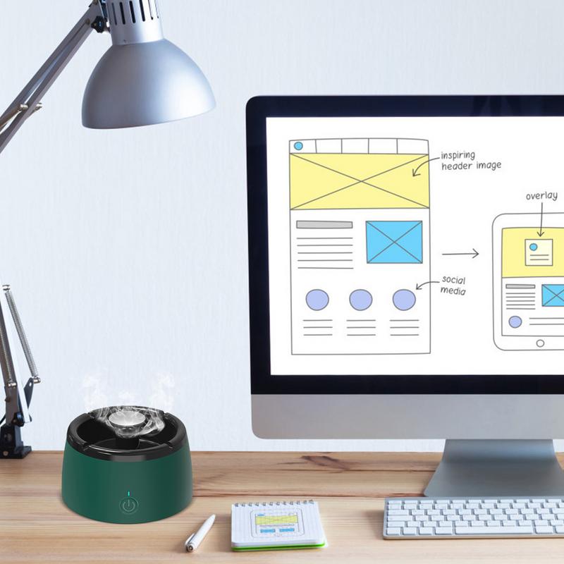 Avelena | Geruchloser Rauchfreier Aschenbecher - Tragbarer Rauchfänger mit Duftfilter