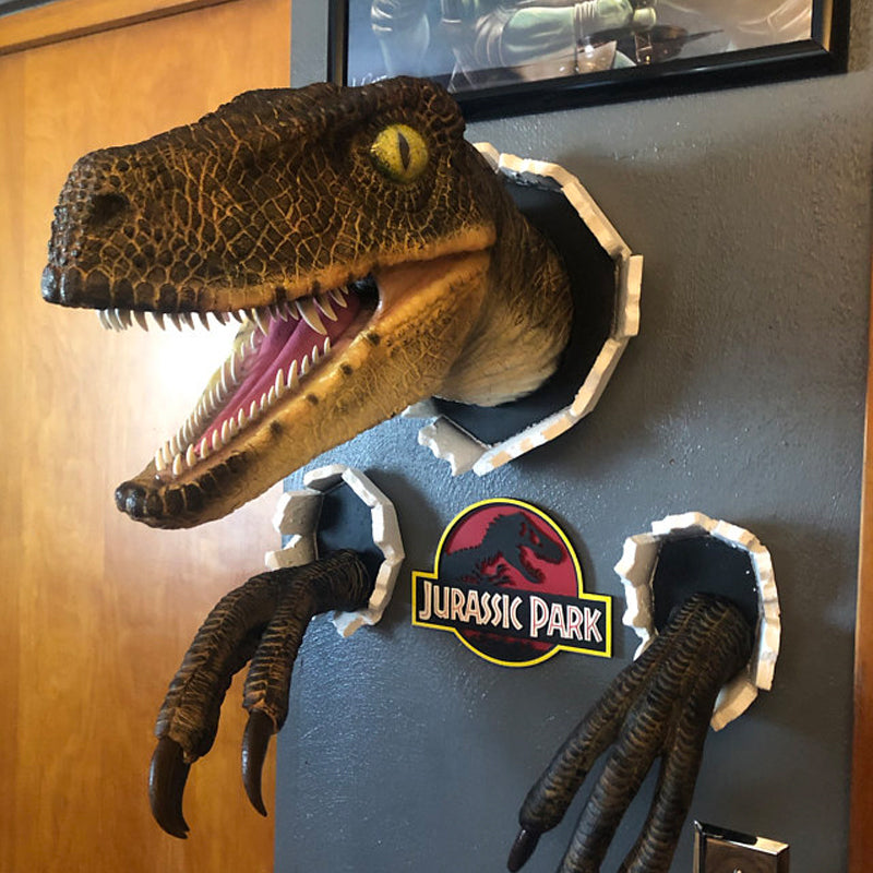 Avelena | Wandplatzende Velociraptor-Dekorationen