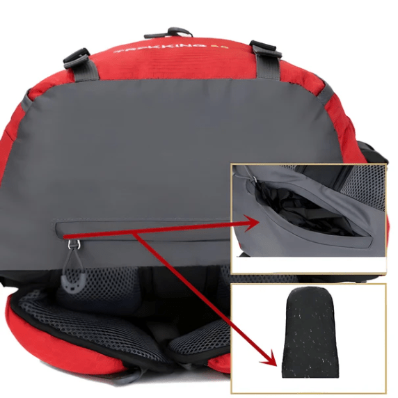 Avelena | 60L wasserdichter Wanderrucksack | Leicht, ergonomisches Design & intelligente Aufbewahrung für Tageswanderungen und Expeditionen