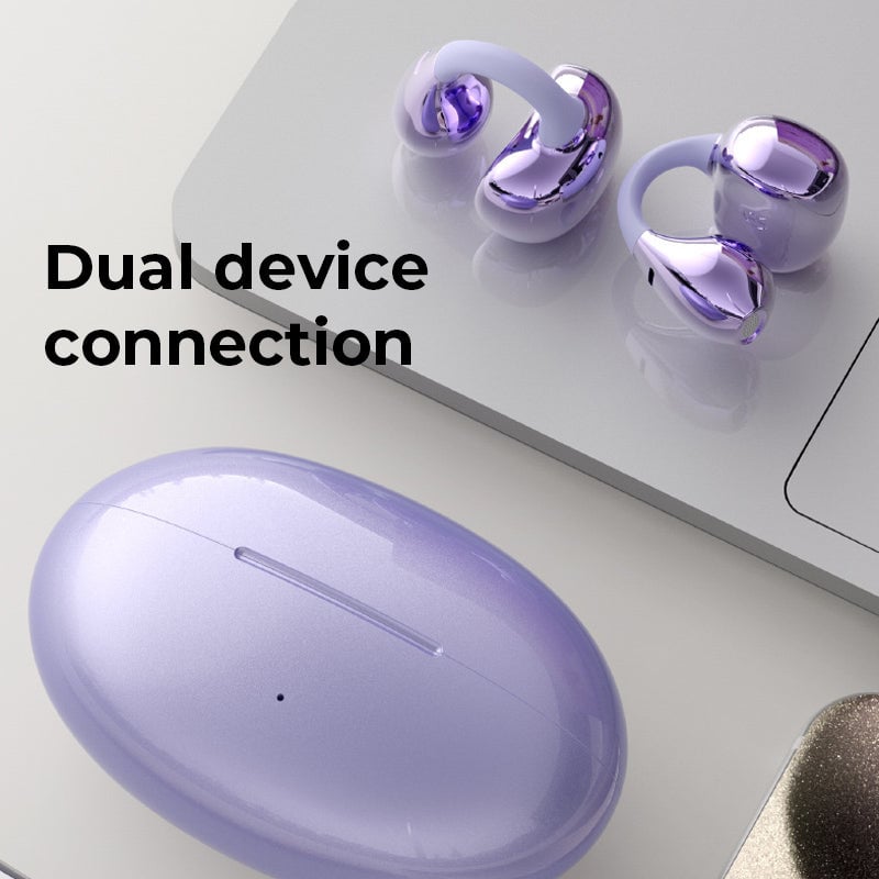 Avelena | AI Übersetzung Offene Ohr Clip Bluetooth Kopfhörer