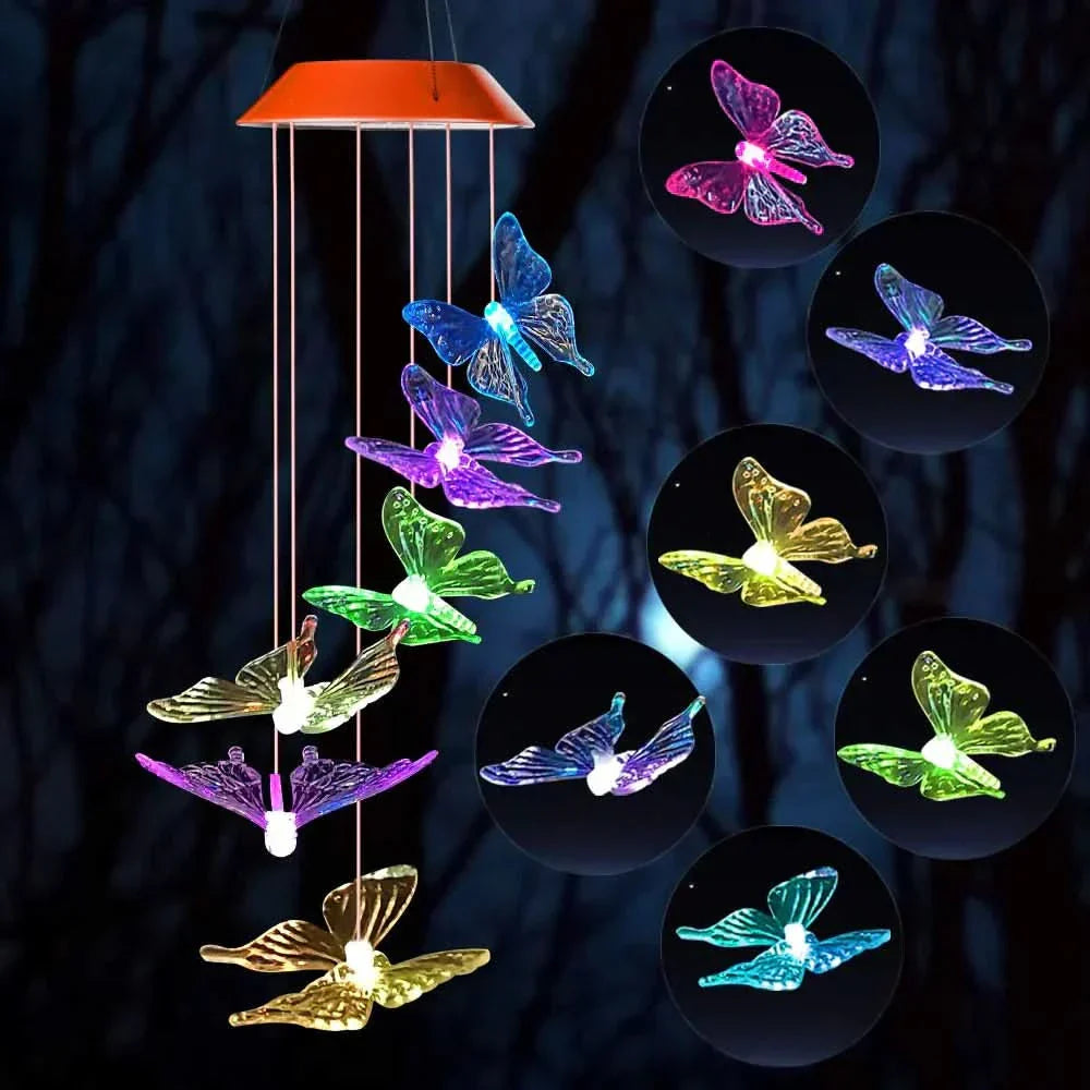Avelena | Solar-Butterfly Lamps – Colorful Garden Lighting