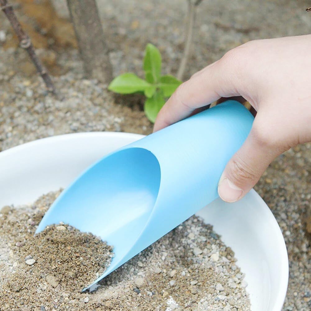 Avelena | Plastik Pflanzschaufel – Praktisches Werkzeug zum Umsetzen und Düngen von Pflanzen