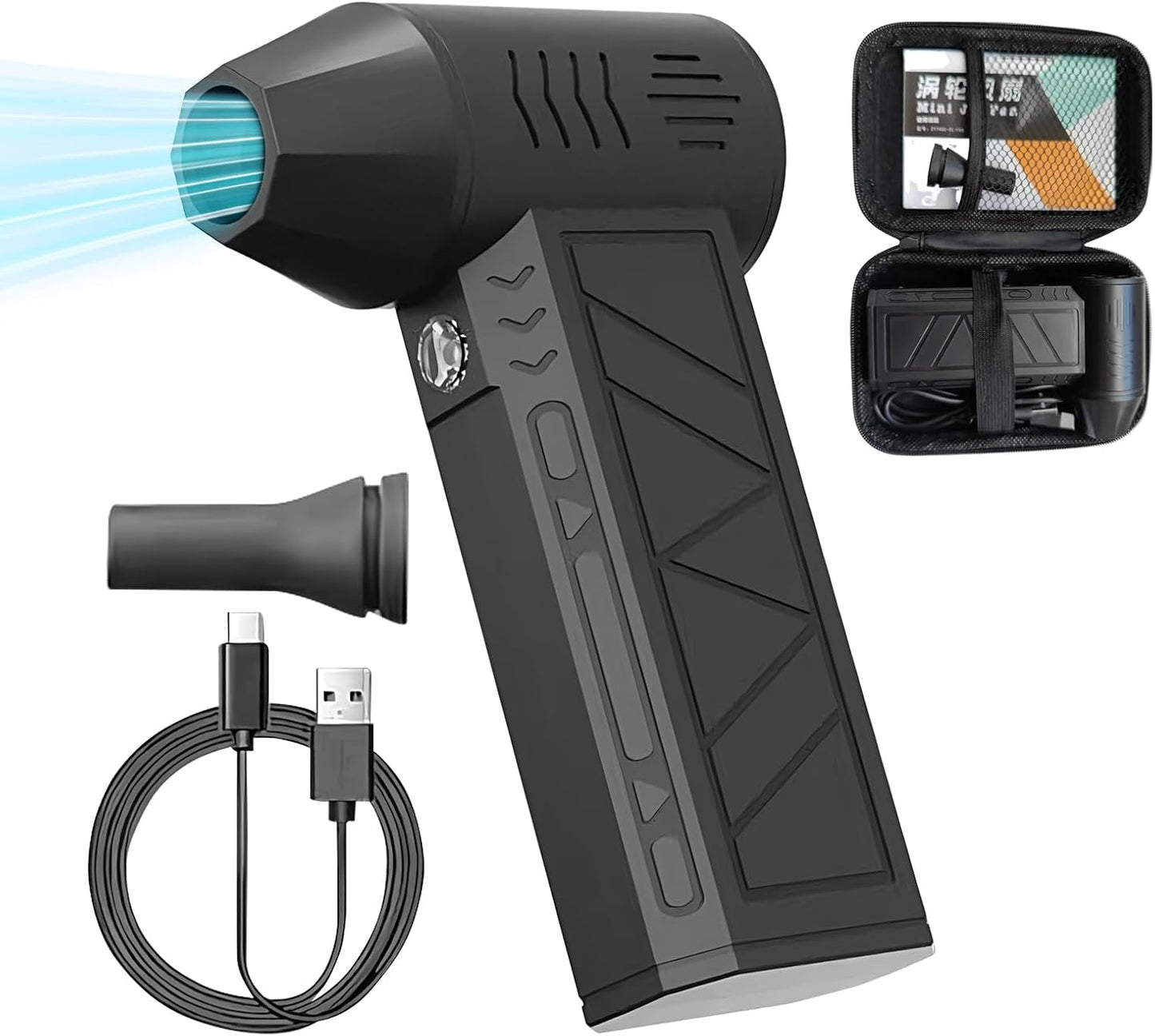 Avelena | Wiederaufladbarer Handheld Elektrischer Druckluftreiniger – Nivaro