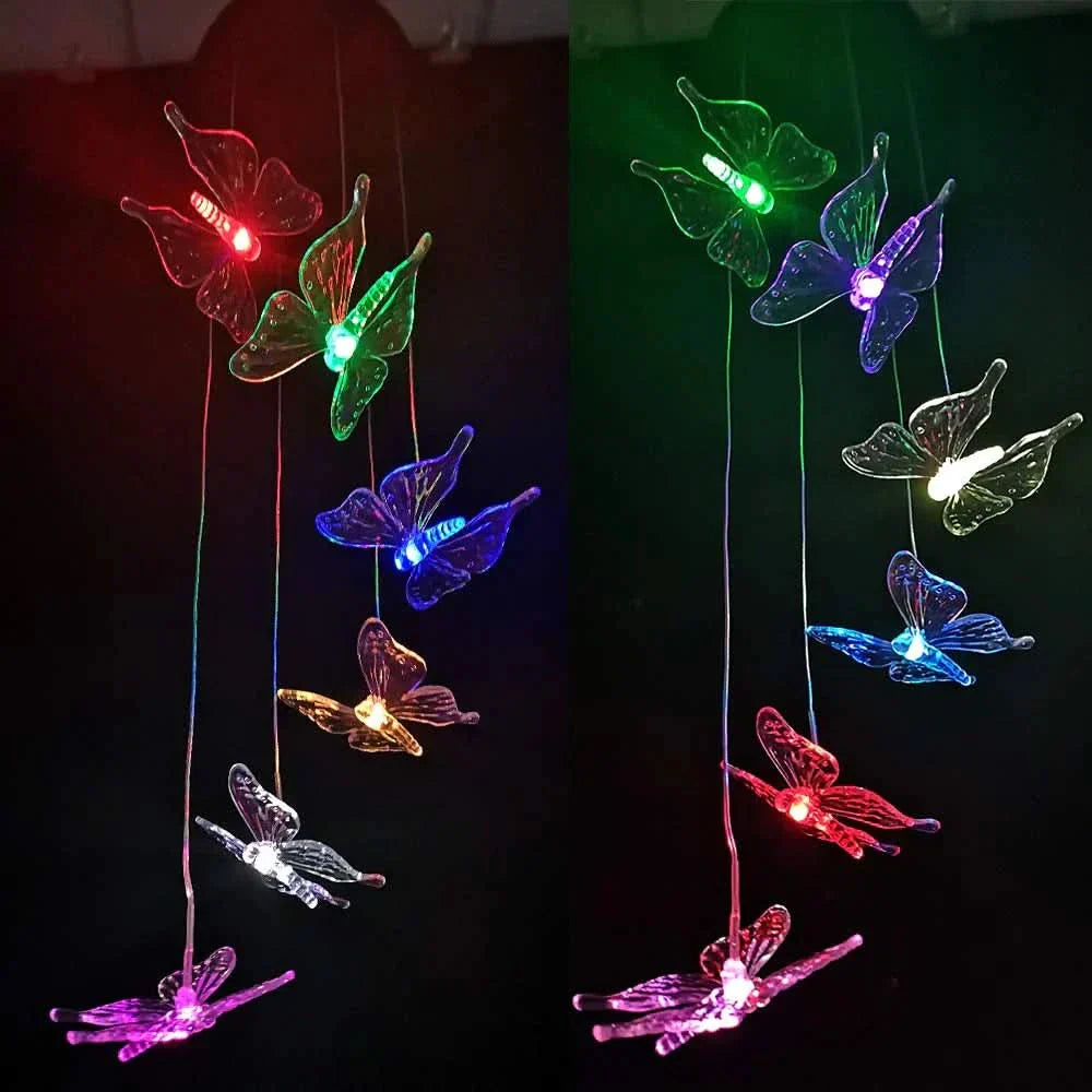 Avelena | Solar-Butterfly Lamps – Colorful Garden Lighting