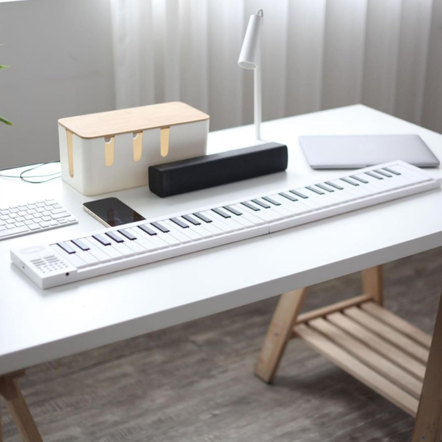 Avelena | 61-Tasten Faltbares Digitalpiano mit Aufnahme und Wiedergabe – Meliora