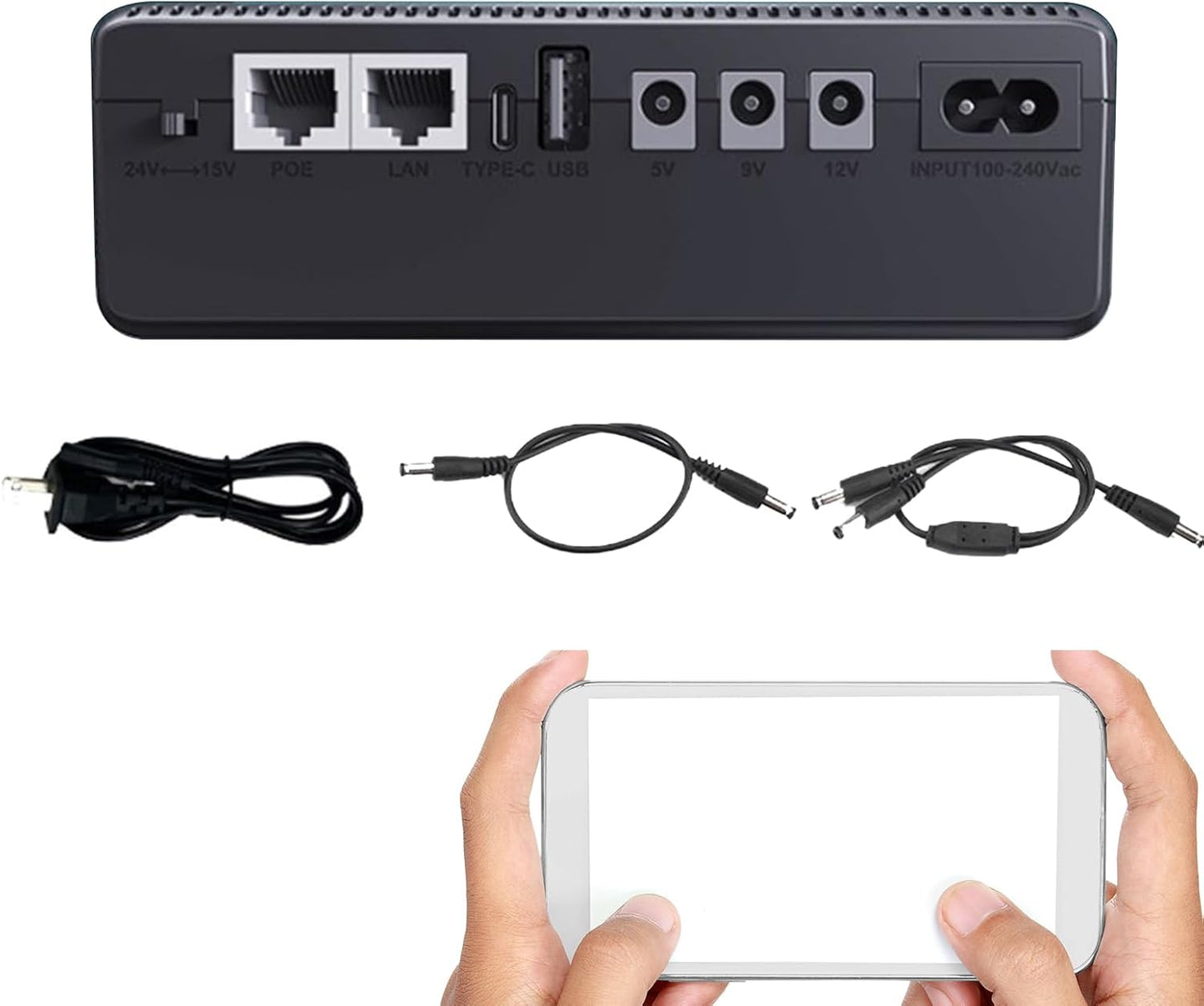 Avelena | UPS Backup-Batterie 10400 mAh Kompakte Versorgung – Nexora
