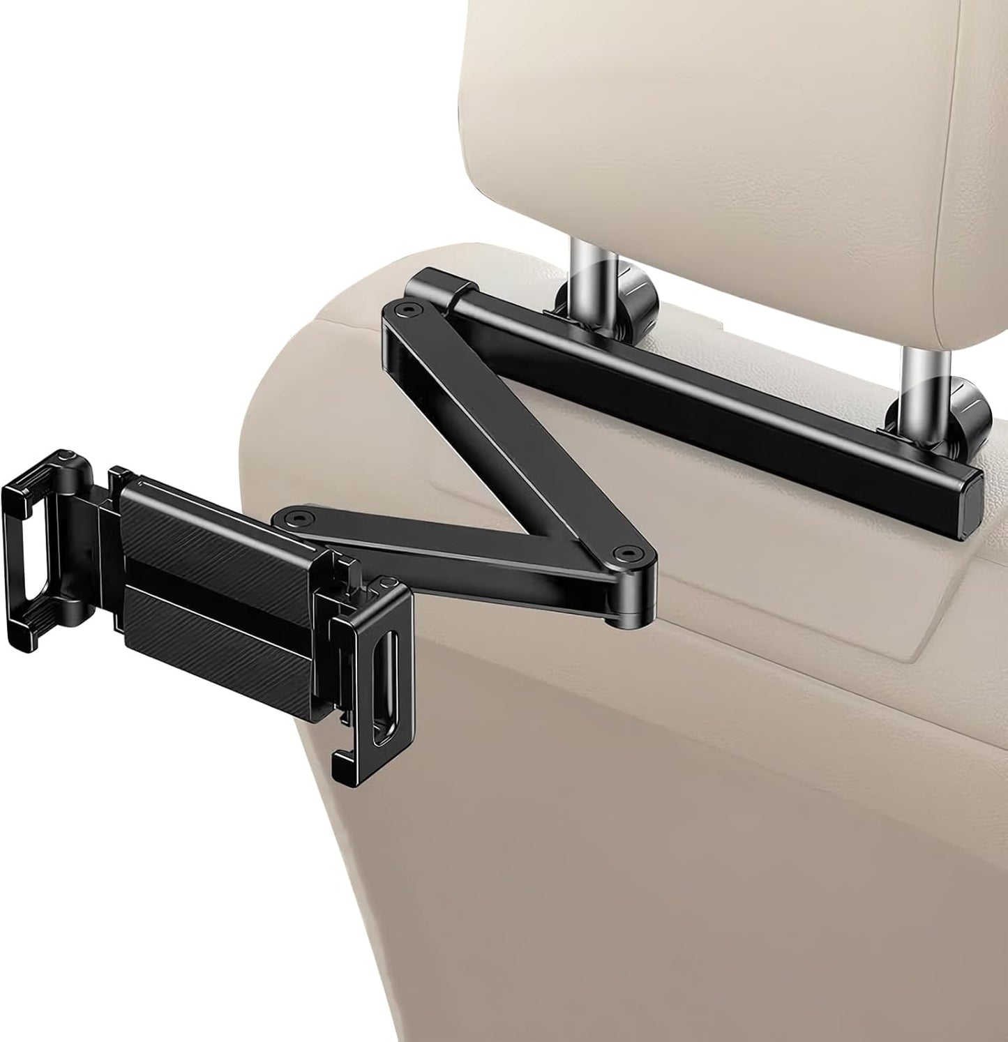 Avelena | Auto Kopfstütze Tablet Halter – Verstellbare 360° Rücksitz Telefon & Tablet Halterung – Movira