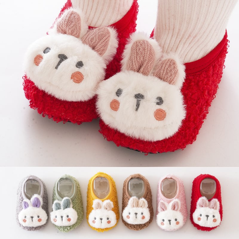 Avelena | Süße Fell Baby Sockenschuhe