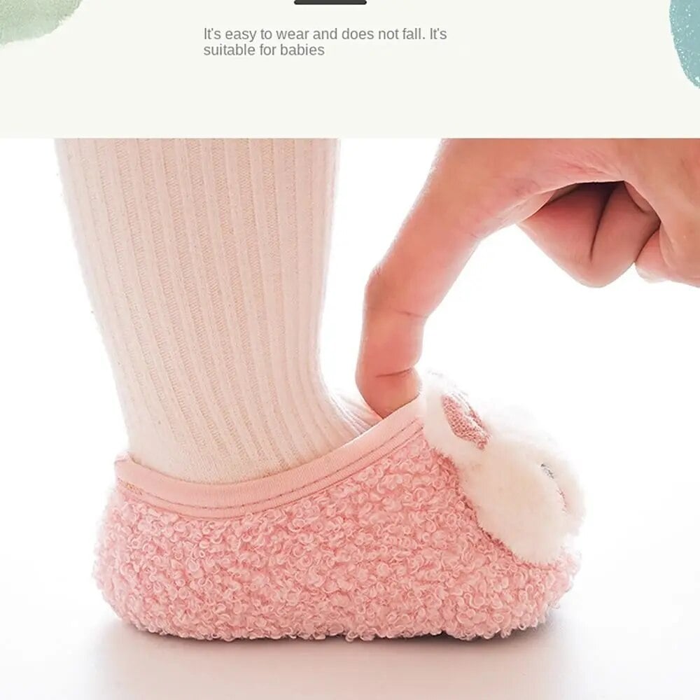 Avelena | Süße Fell Baby Sockenschuhe