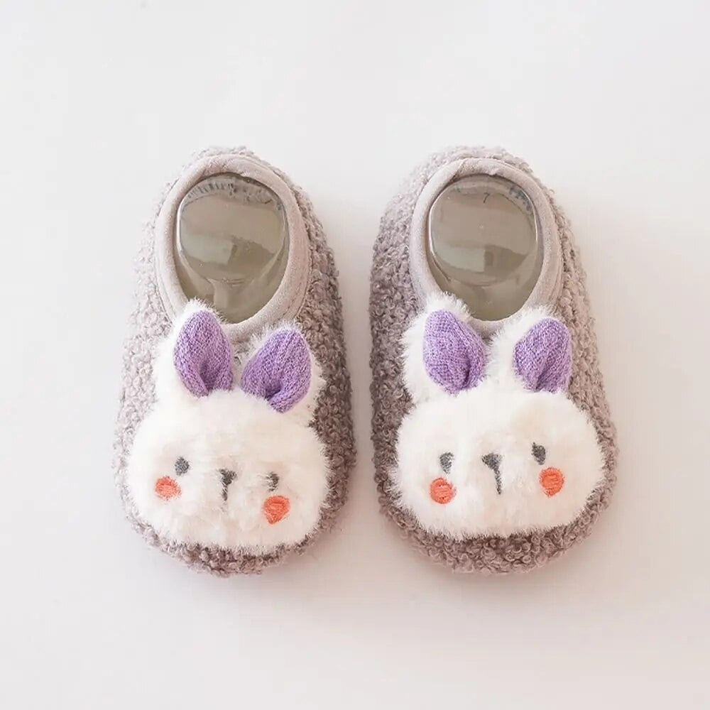 Avelena | Süße Fell Baby Sockenschuhe