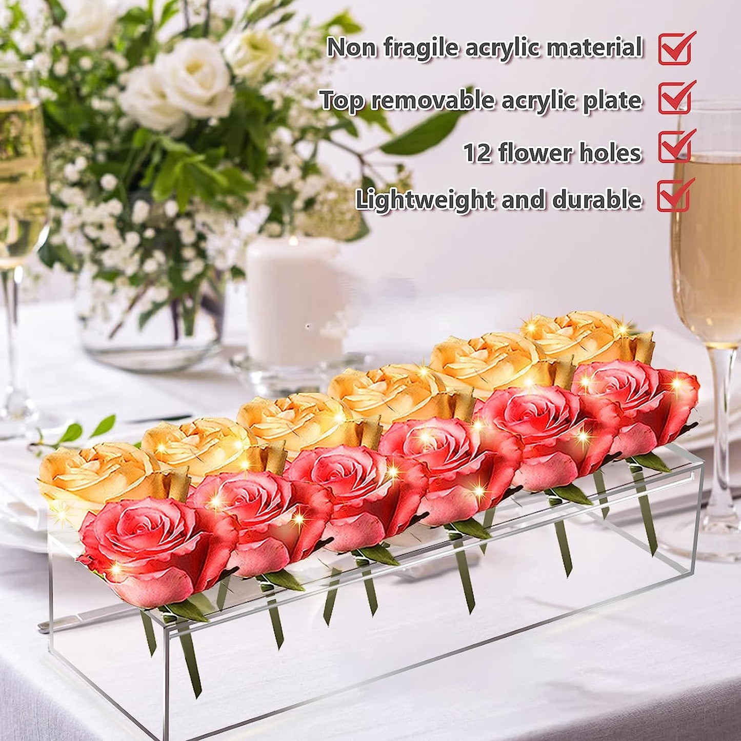 Avelena | AcriVase - Die perfekte Vase für kreative Blumenarrangements!