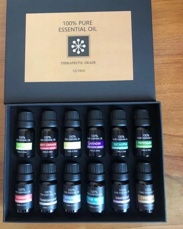 Avelena | Set Of 12 Pure Essential Oils Gift Set