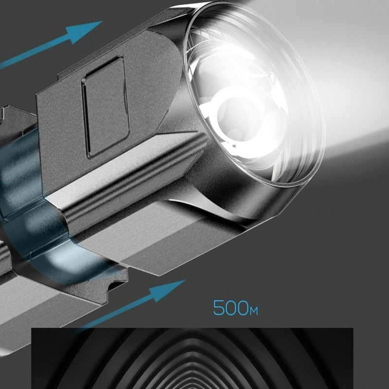Avelena | Tragbare Taschenlampe mit starker Lichtfokussierung