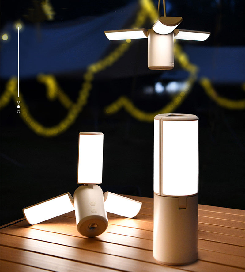 Avelena | Solar Outdoor Camping Licht Super Lange Lebensdauer Wiederaufladbares Zeltlicht