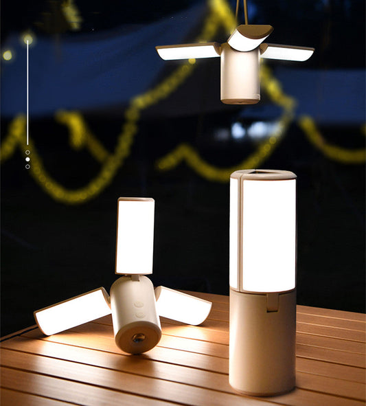 Avelena | Solar Outdoor Camping Licht Super Lange Lebensdauer Wiederaufladbares Zeltlicht