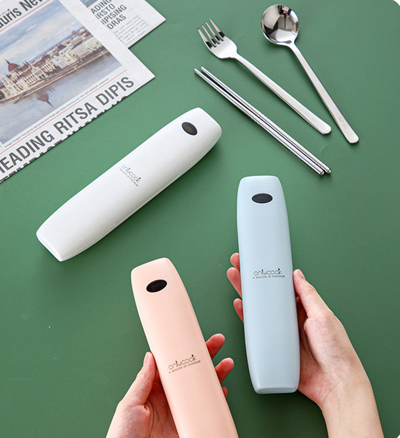 Avelena | Tragbares Besteckset mit UV-Desinfektion zur Abtötung von Bakterien