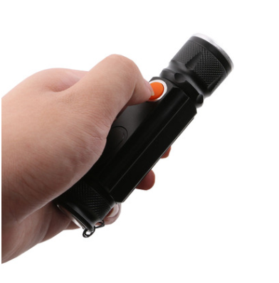 Avelena | USB Wiederaufladbare Magnetische Taschenlampe – LED Notfalllampe mit Magnet und Trageband