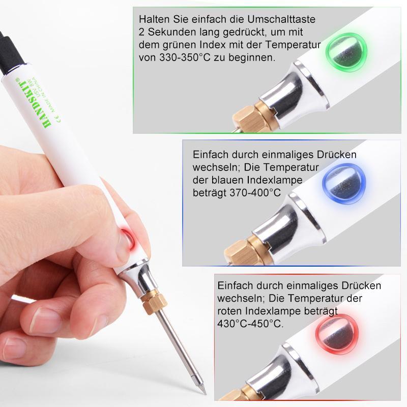 Avelena | USB tragbares elektrisches Lötkolben-Set