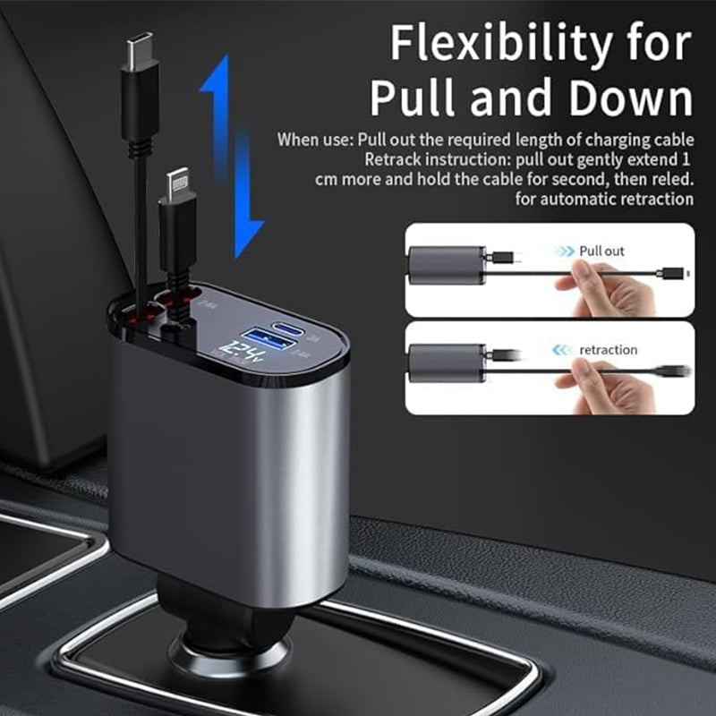 Avelena | 4 in 1 Schnell Auto Handy Ladegerät